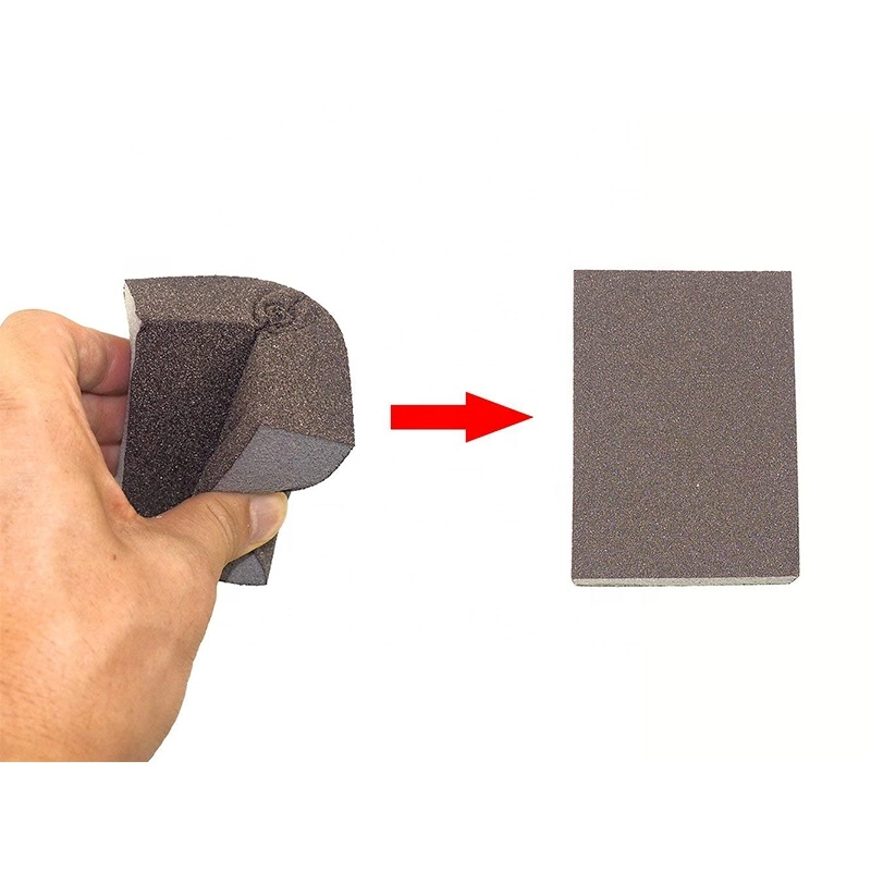 Abrasive Sponge Foot Sanding Block Emery Foam Silicon Grit 240 Carbide Pumice Hand Sponge Sanding Block